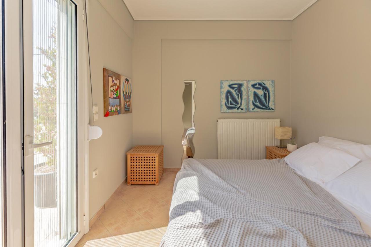 Windsurfing Seaside Apartment Artemida Exteriör bild